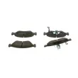 Jeu de 4 plaquettes de frein avant BOSCH 0 986 424 725 - Visuel 3