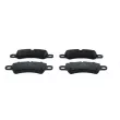 Jeu de 4 plaquettes de frein avant BOSCH 0 986 424 847 - Visuel 1
