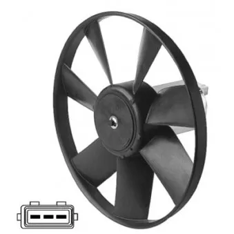 Ventilateur, refroidissement du moteur NRF 47653