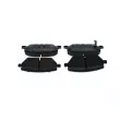 Jeu de 4 plaquettes de frein avant BOSCH 0 986 424 855 - Visuel 3