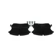 Jeu de 4 plaquettes de frein avant BOSCH 0 986 424 871 - Visuel 3