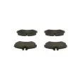 Jeu de 4 plaquettes de frein avant BOSCH 0 986 424 877 - Visuel 3