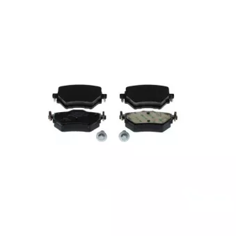 Jeu de 4 plaquettes de frein arrière BOSCH 0 986 424 878