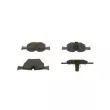 Jeu de 4 plaquettes de frein avant BOSCH 0 986 424 882 - Visuel 3