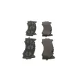 Jeu de 4 plaquettes de frein avant BOSCH 0 986 424 886 - Visuel 2