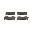 Jeu de 4 plaquettes de frein avant BOSCH 0 986 424 886 - Visuel 3