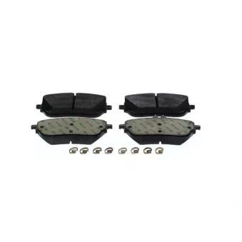Jeu de 4 plaquettes de frein avant BOSCH 0 986 424 887