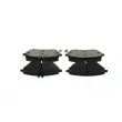 Jeu de 4 plaquettes de frein avant BOSCH 0 986 424 887 - Visuel 3