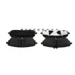 Jeu de 4 plaquettes de frein avant BOSCH 0 986 424 888 - Visuel 3