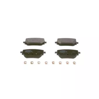 Jeu de 4 plaquettes de frein arrière BOSCH 0 986 424 890