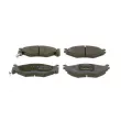 Jeu de 4 plaquettes de frein avant BOSCH 0 986 424 892 - Visuel 1