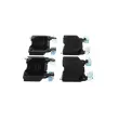 Jeu de 4 plaquettes de frein avant BOSCH 0 986 424 894 - Visuel 2