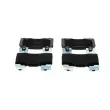 Jeu de 4 plaquettes de frein avant BOSCH 0 986 424 894 - Visuel 3