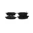 Jeu de 4 plaquettes de frein avant BOSCH 0 986 424 896 - Visuel 3