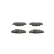 Jeu de 4 plaquettes de frein arrière BOSCH 0 986 424 912 - Visuel 3