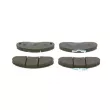 Jeu de 4 plaquettes de frein avant BOSCH 0 986 424 914 - Visuel 3