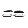 Jeu de 4 plaquettes de frein avant BOSCH 0 986 424 916 - Visuel 1