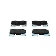 Jeu de 4 plaquettes de frein avant BOSCH 0 986 424 918 - Visuel 3