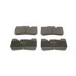 Jeu de 4 plaquettes de frein avant BOSCH 0 986 424 921 - Visuel 1