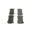 Jeu de 4 plaquettes de frein avant BOSCH 0 986 424 921 - Visuel 2