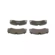 Jeu de 4 plaquettes de frein avant BOSCH 0 986 424 925 - Visuel 3