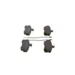 Jeu de 4 plaquettes de frein avant BOSCH 0 986 424 928 - Visuel 2