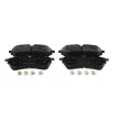 Jeu de 4 plaquettes de frein avant BOSCH 0 986 424 929 - Visuel 1