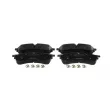 Jeu de 4 plaquettes de frein avant BOSCH 0 986 424 930 - Visuel 1