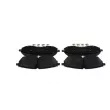 Jeu de 4 plaquettes de frein avant BOSCH 0 986 424 931 - Visuel 3
