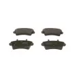 Jeu de 4 plaquettes de frein avant BOSCH 0 986 424 938 - Visuel 1