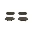 Jeu de 4 plaquettes de frein avant BOSCH 0 986 424 938 - Visuel 3