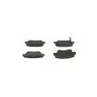 Jeu de 4 plaquettes de frein avant BOSCH 0 986 424 959 - Visuel 3