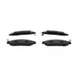 Jeu de 4 plaquettes de frein avant BOSCH 0 986 424 973 - Visuel 1