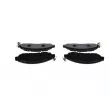 Jeu de 4 plaquettes de frein avant BOSCH 0 986 424 973 - Visuel 3