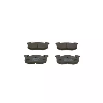 Jeu de 4 plaquettes de frein avant BOSCH 0 986 424 992