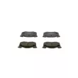 Jeu de 4 plaquettes de frein avant BOSCH 0 986 424 992 - Visuel 3