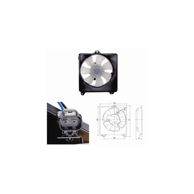 Ventilateur, refroidissement du moteur NRF 47694