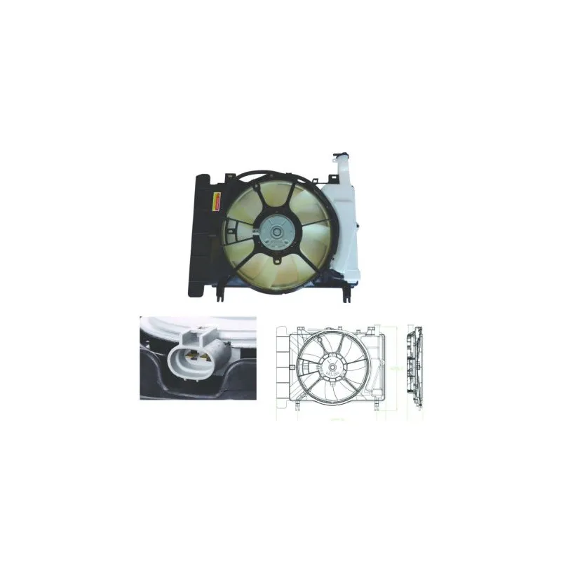 Ventilateur, refroidissement du moteur NRF 47698