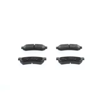 Jeu de 4 plaquettes de frein arrière BOSCH 0 986 460 007