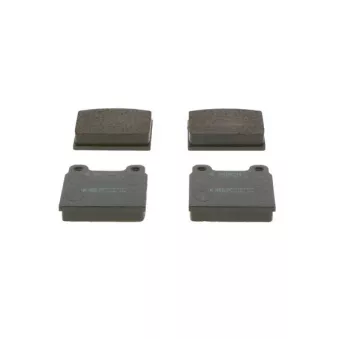 Jeu de 4 plaquettes de frein avant BOSCH 0 986 460 111