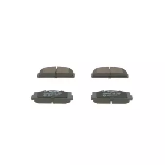 Jeu de 4 plaquettes de frein avant BOSCH 0 986 460 736