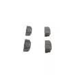 Jeu de 4 plaquettes de frein avant BOSCH 0 986 460 736 - Visuel 2