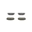 Jeu de 4 plaquettes de frein avant BOSCH 0 986 460 736 - Visuel 3