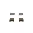 Jeu de 4 plaquettes de frein avant BOSCH 0 986 460 881 - Visuel 3