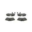 Jeu de 4 plaquettes de frein avant BOSCH 0 986 460 941 - Visuel 3