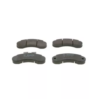 Jeu de 4 plaquettes de frein avant BOSCH 0 986 460 947