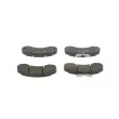 Jeu de 4 plaquettes de frein avant BOSCH 0 986 460 947 - Visuel 3