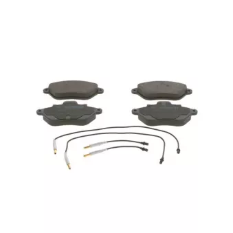 Jeu de 4 plaquettes de frein avant BOSCH 0 986 460 950