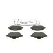 Jeu de 4 plaquettes de frein avant BOSCH 0 986 460 950 - Visuel 3