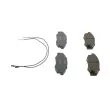 Jeu de 4 plaquettes de frein avant BOSCH 0 986 460 953 - Visuel 2